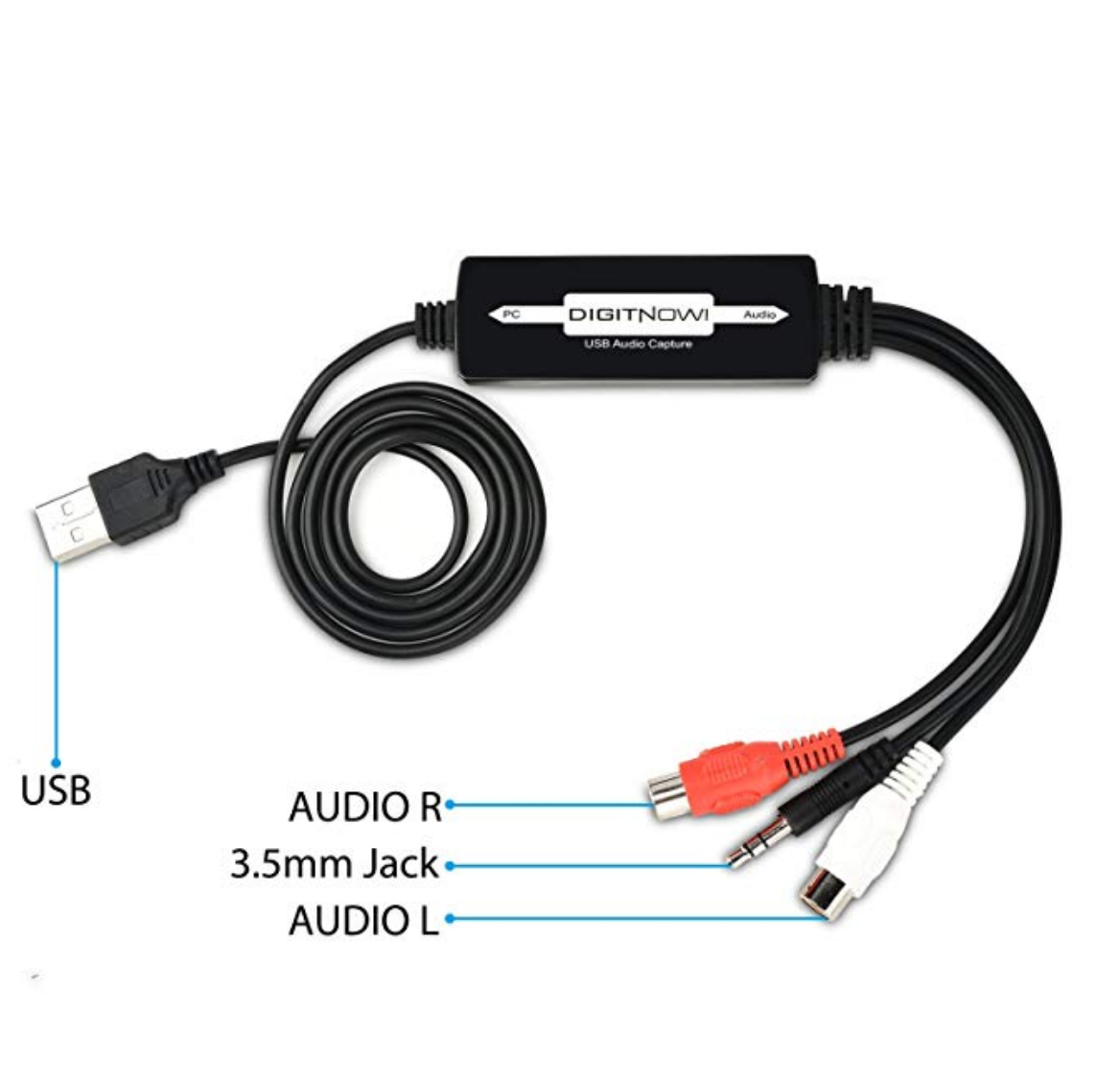 ION Tape Express Tape-To-MP3 USB Recorder Audio Adapter