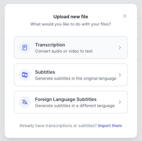 Transcribe