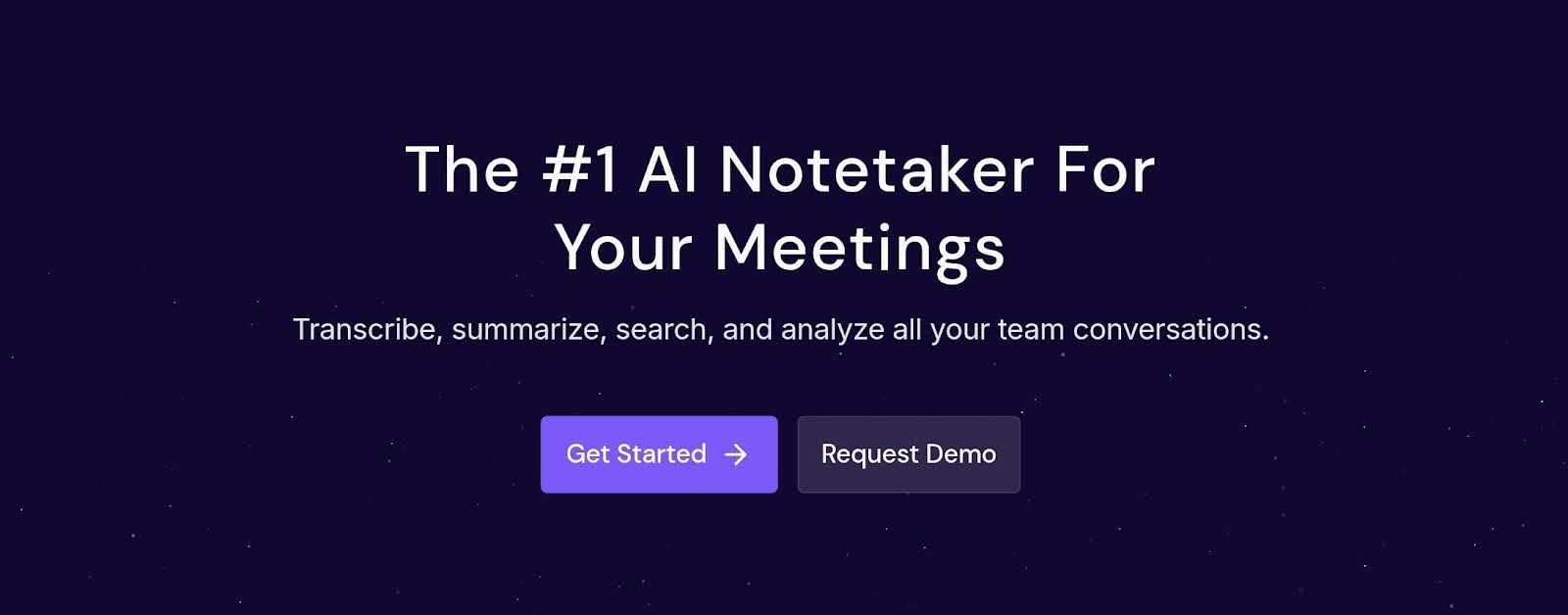 fireflies screenshot ai notetaker