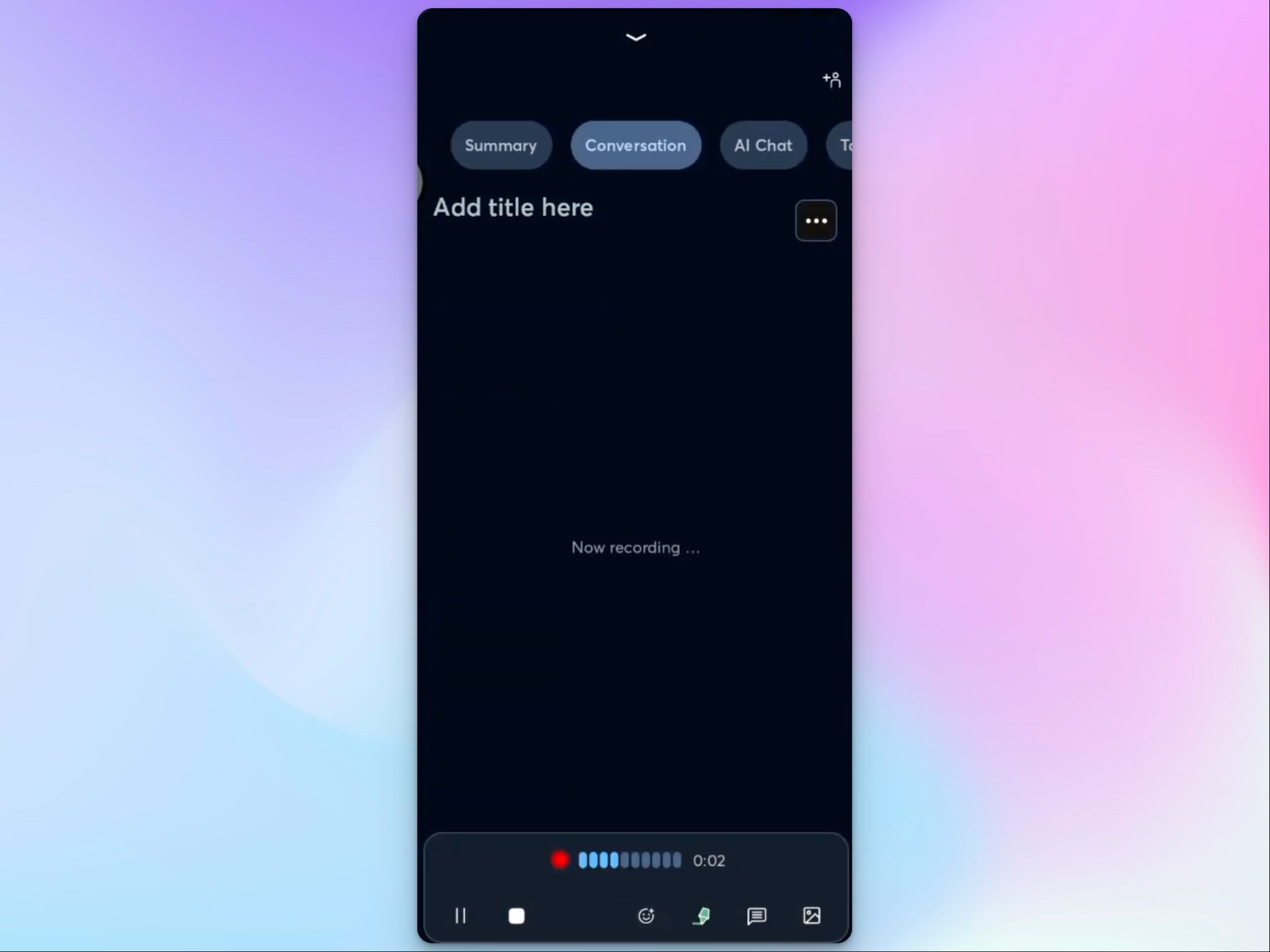 Otter AI is an android meeting note taker app