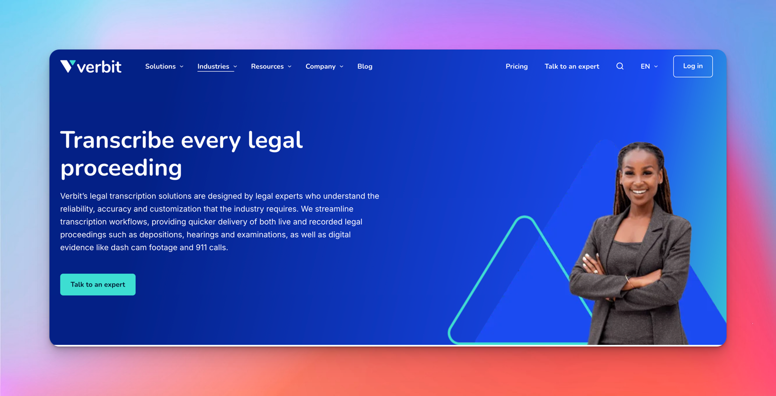 verbit legal transcriptions