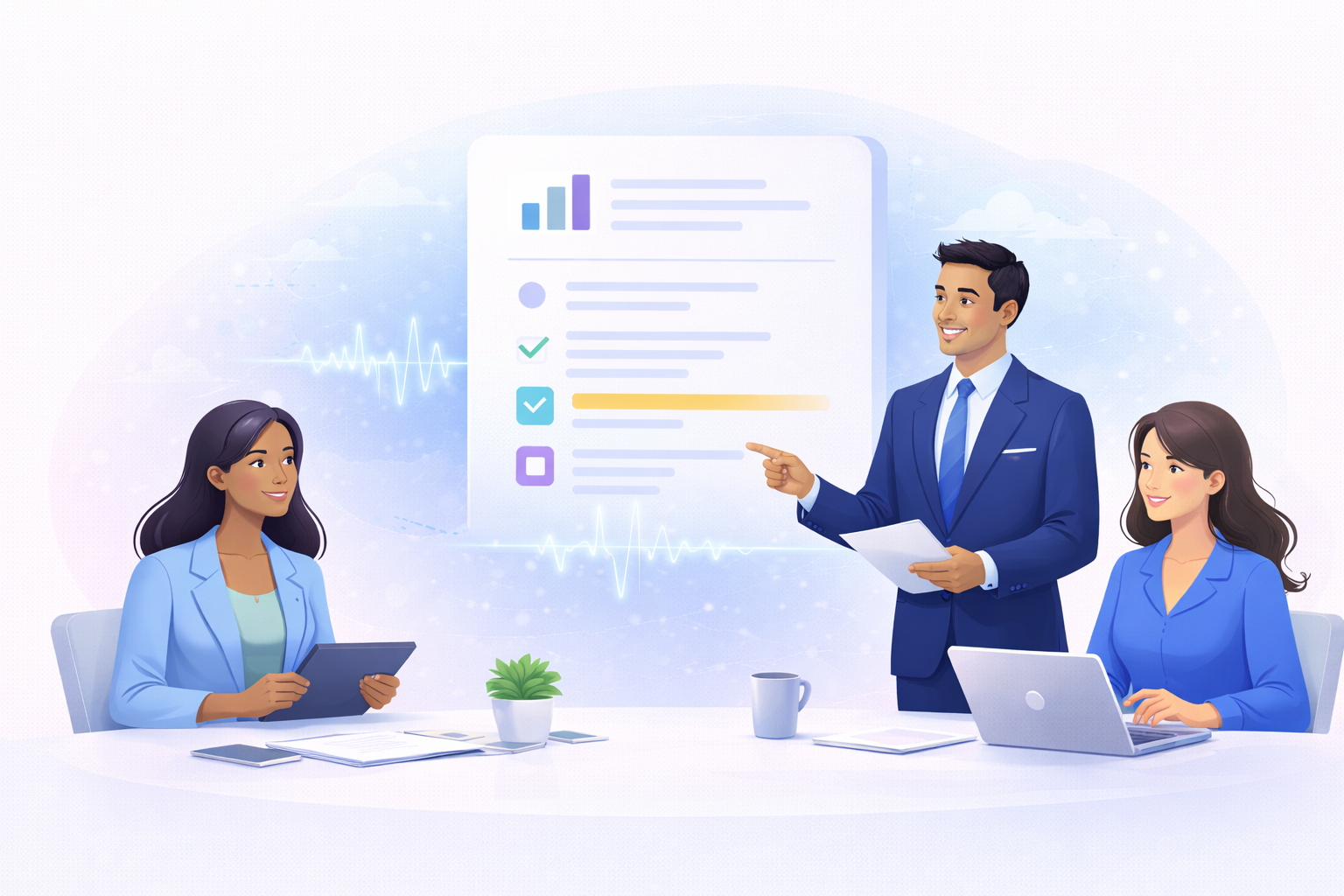 HappyScribe AI notetaker for business leaders