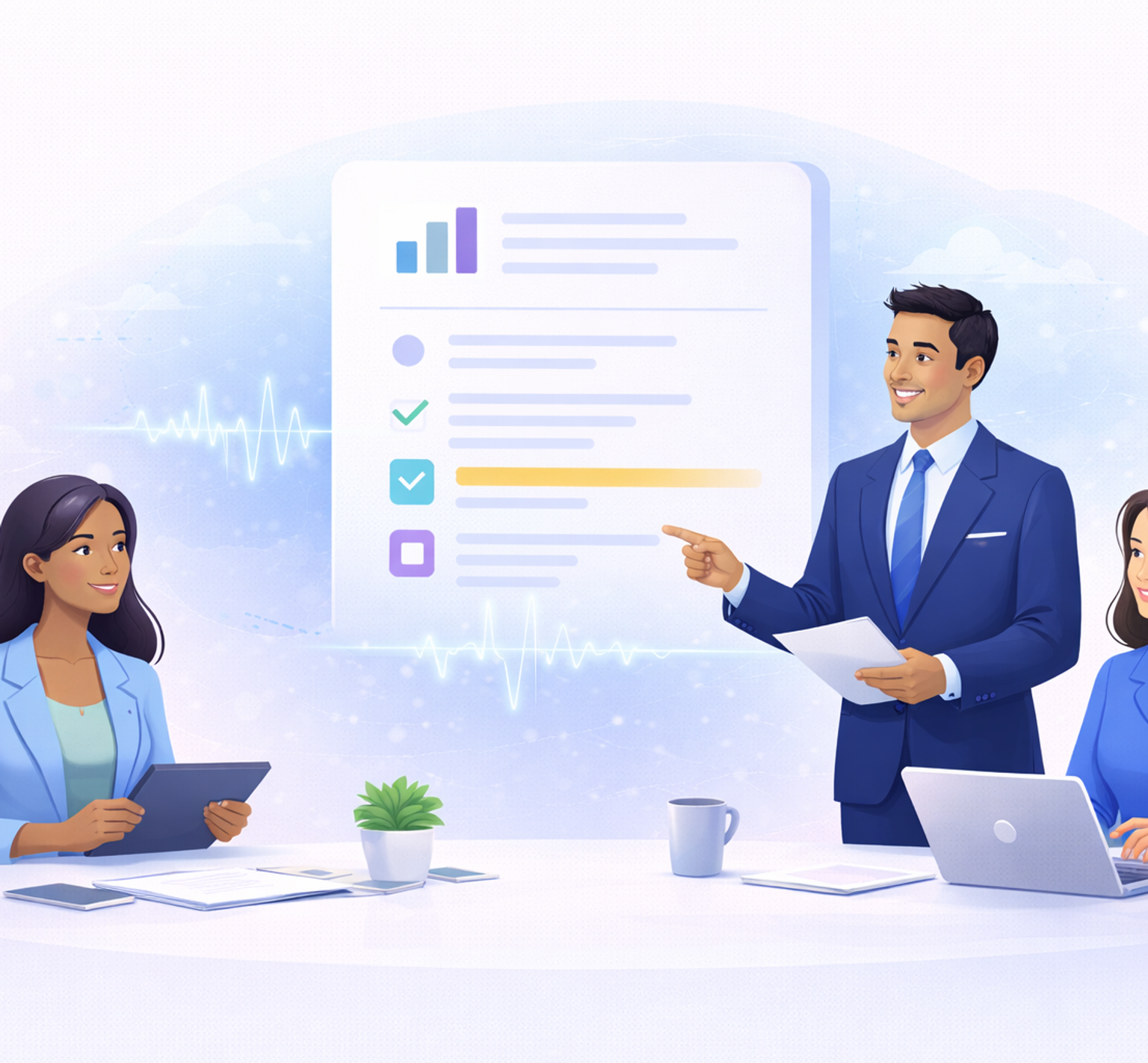 HappyScribe AI notetaker for business leaders