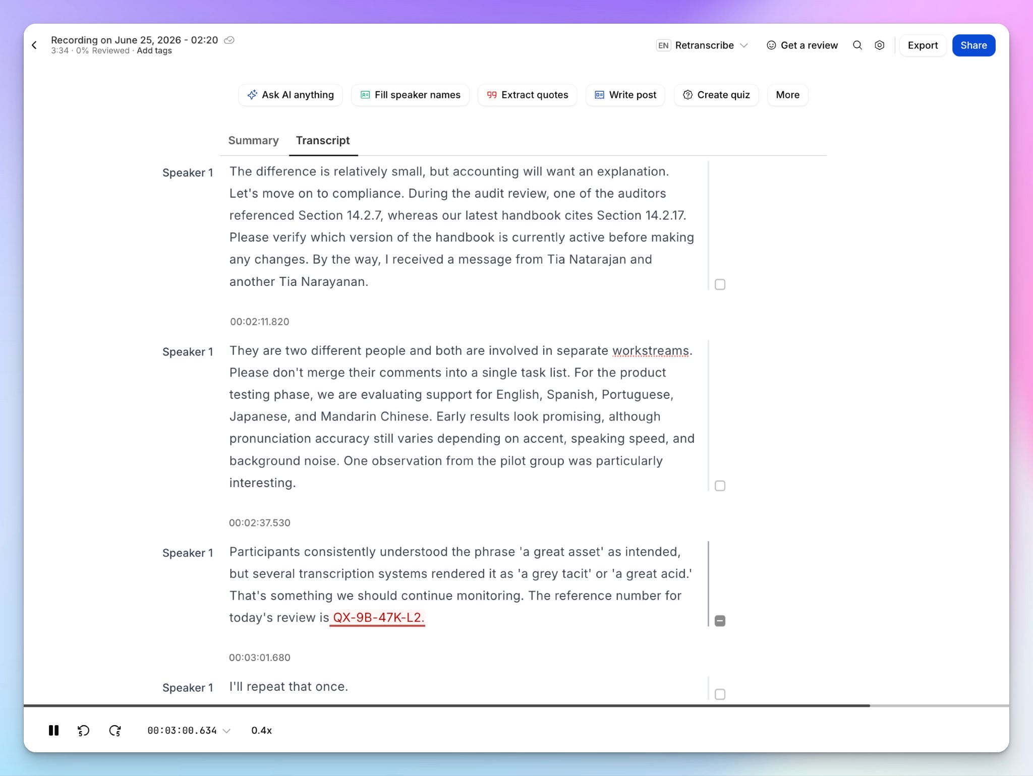 HappyScribe AI meeting note taker is the best alternative to Otter ai