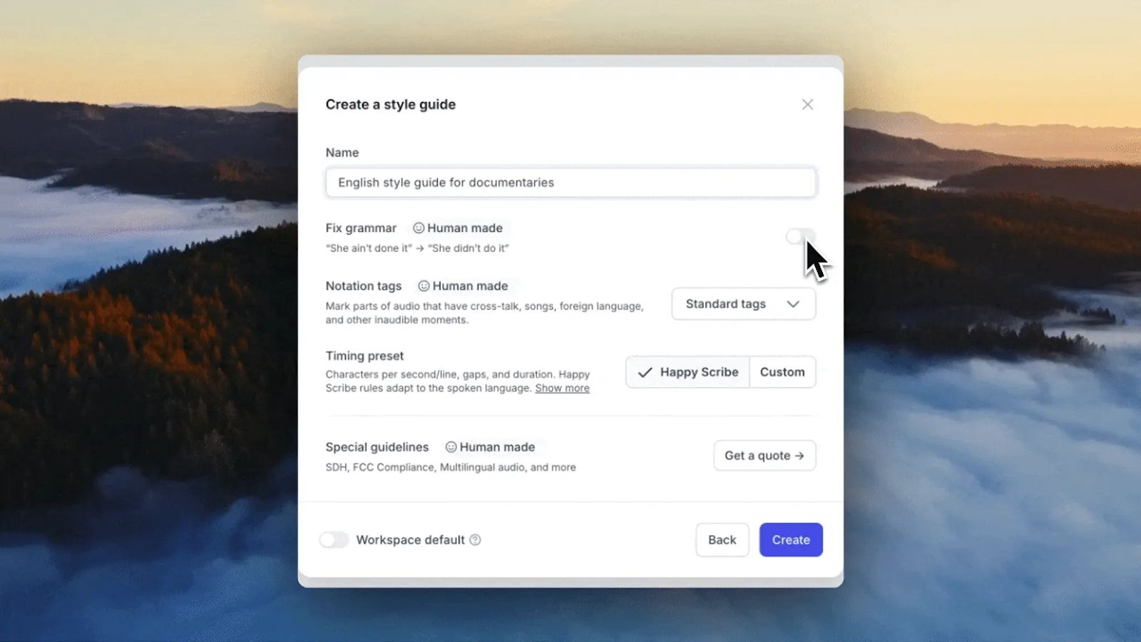 Create Style Guide