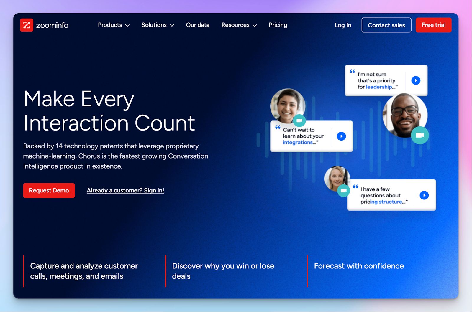 Chorus - Read AI alternative for AI note taker
