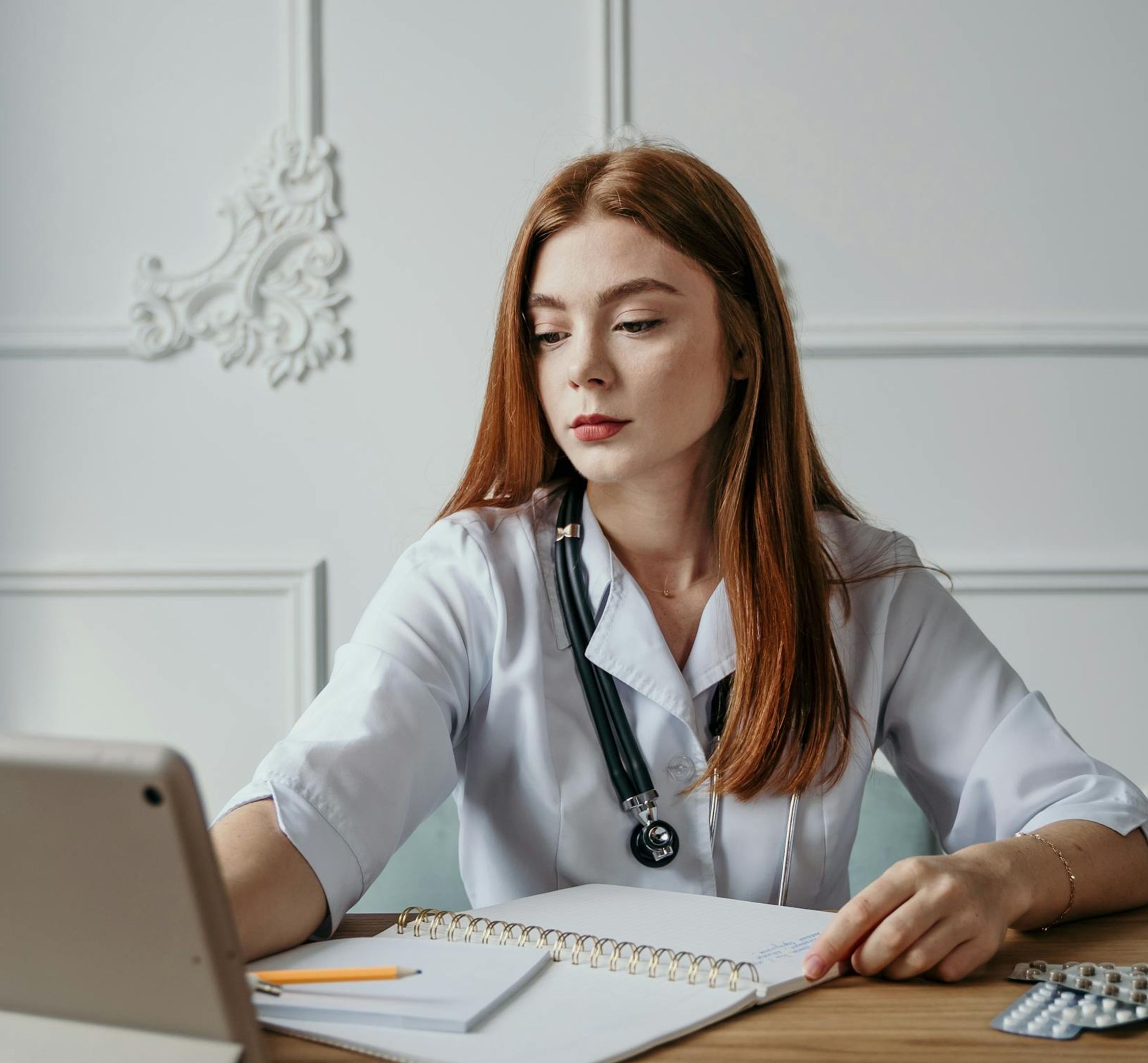 Representation of a live trasctription image