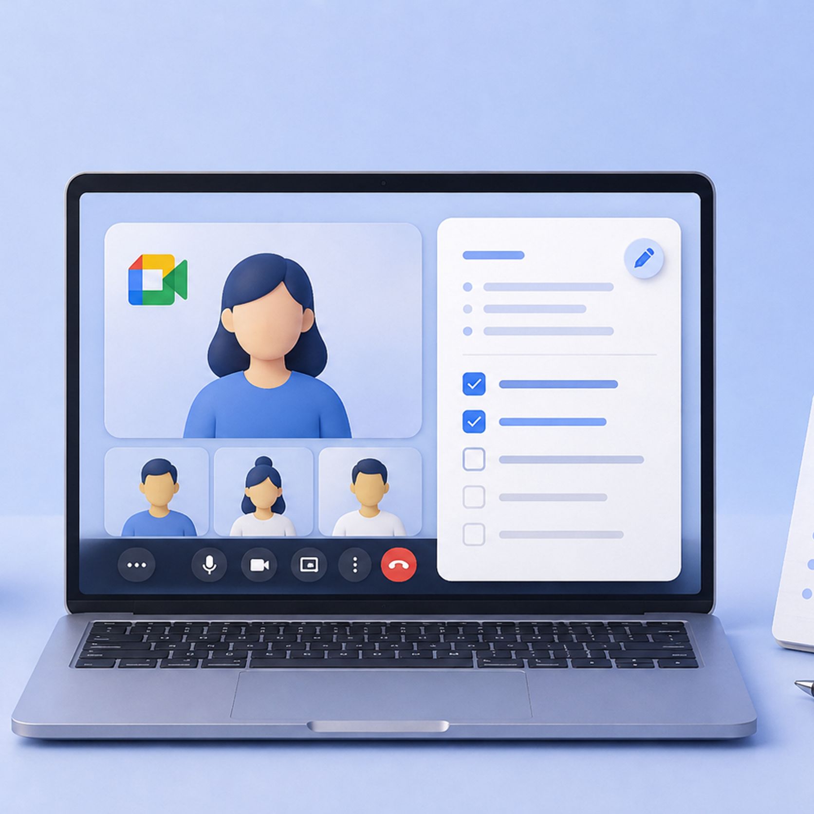 How to Take Notes in Google Meet Meetings