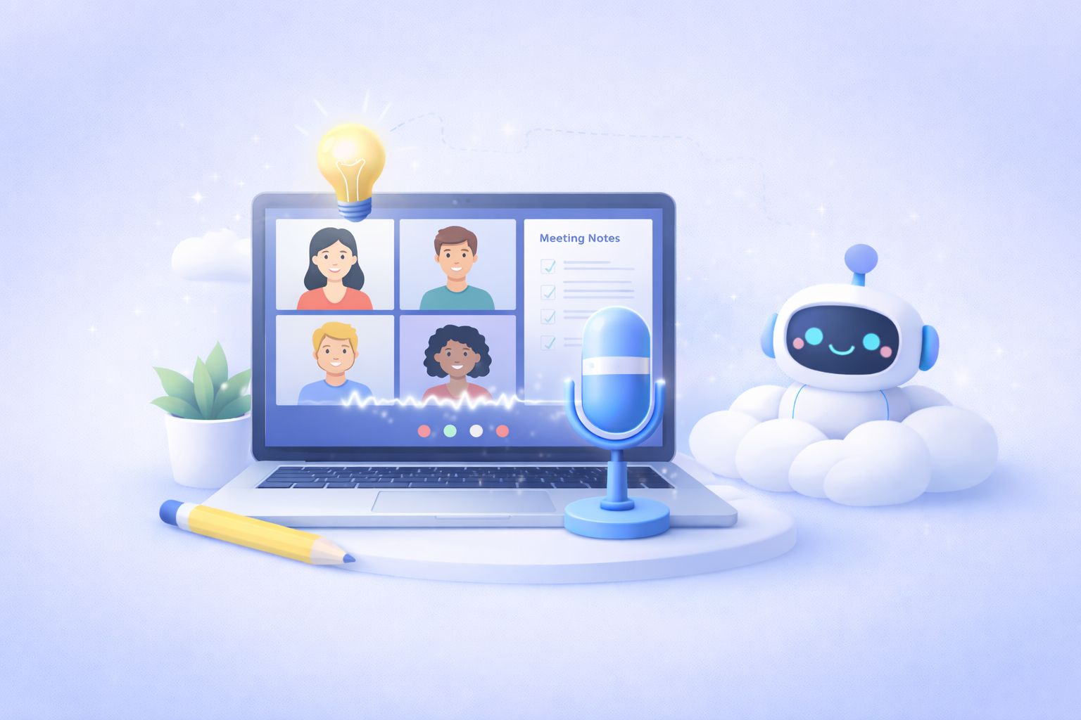 Beste KI-Tools für Meeting-Notizen