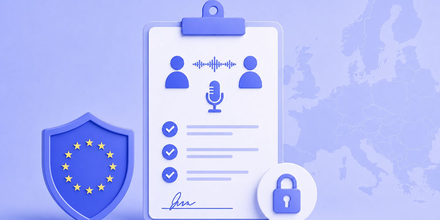 GDPR Consent for Recording and Transcribing Interviews: What EU Researchers Need to Know