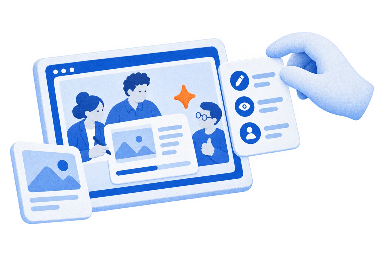 Une seule plateforme pour les équipes de contenu, les relecteurs et les parties prenantes