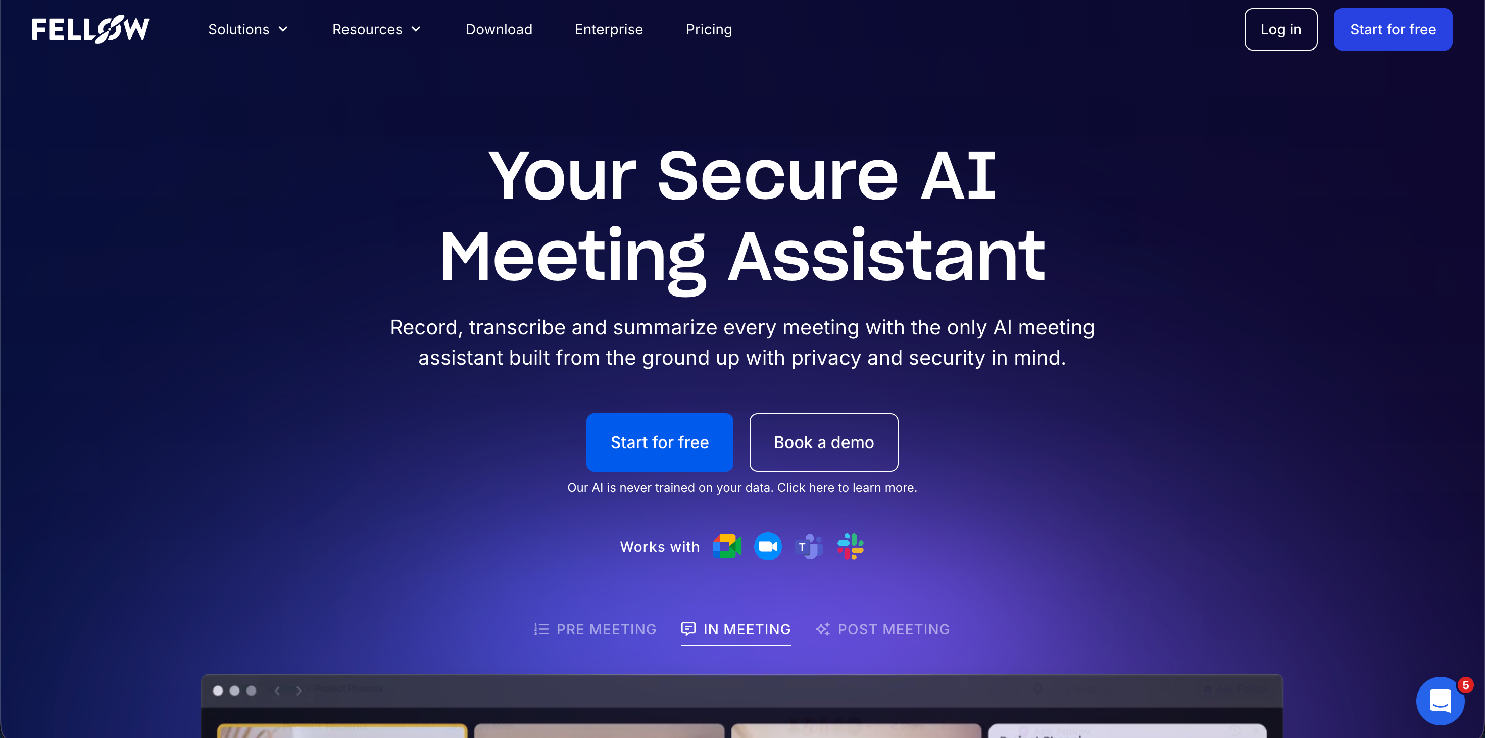 Fellow - AI meeting assistant