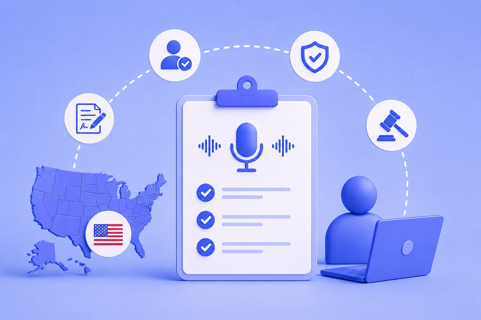 Recording Consent Laws in the US: A Guide for Researchers