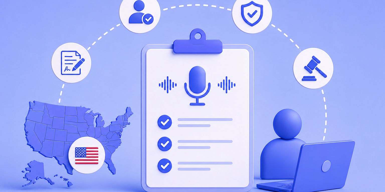 Recording Consent Laws in the US: A Guide for Researchers