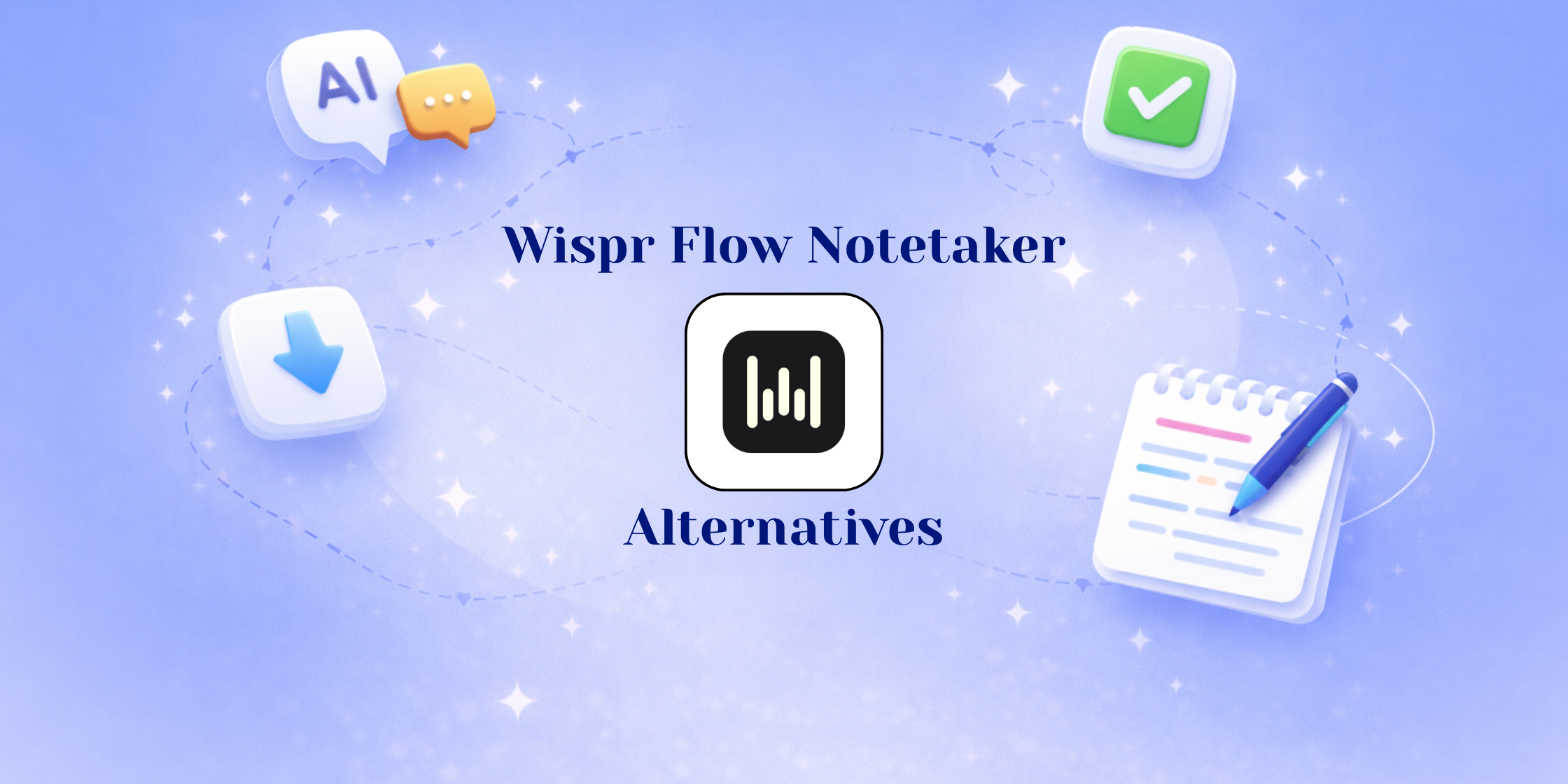 De 5 beste alternatieven voor Wispr Flow Notetaker in 2026