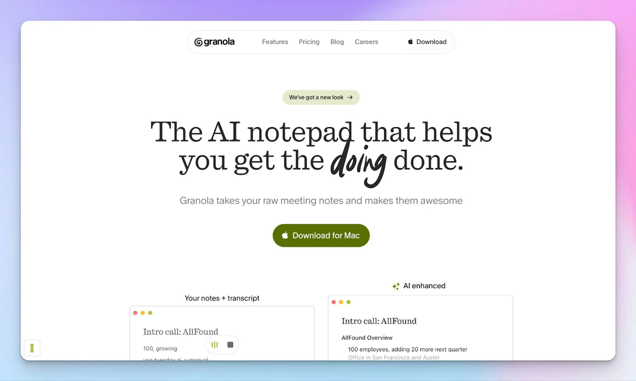 Granola bot-free AI note taker