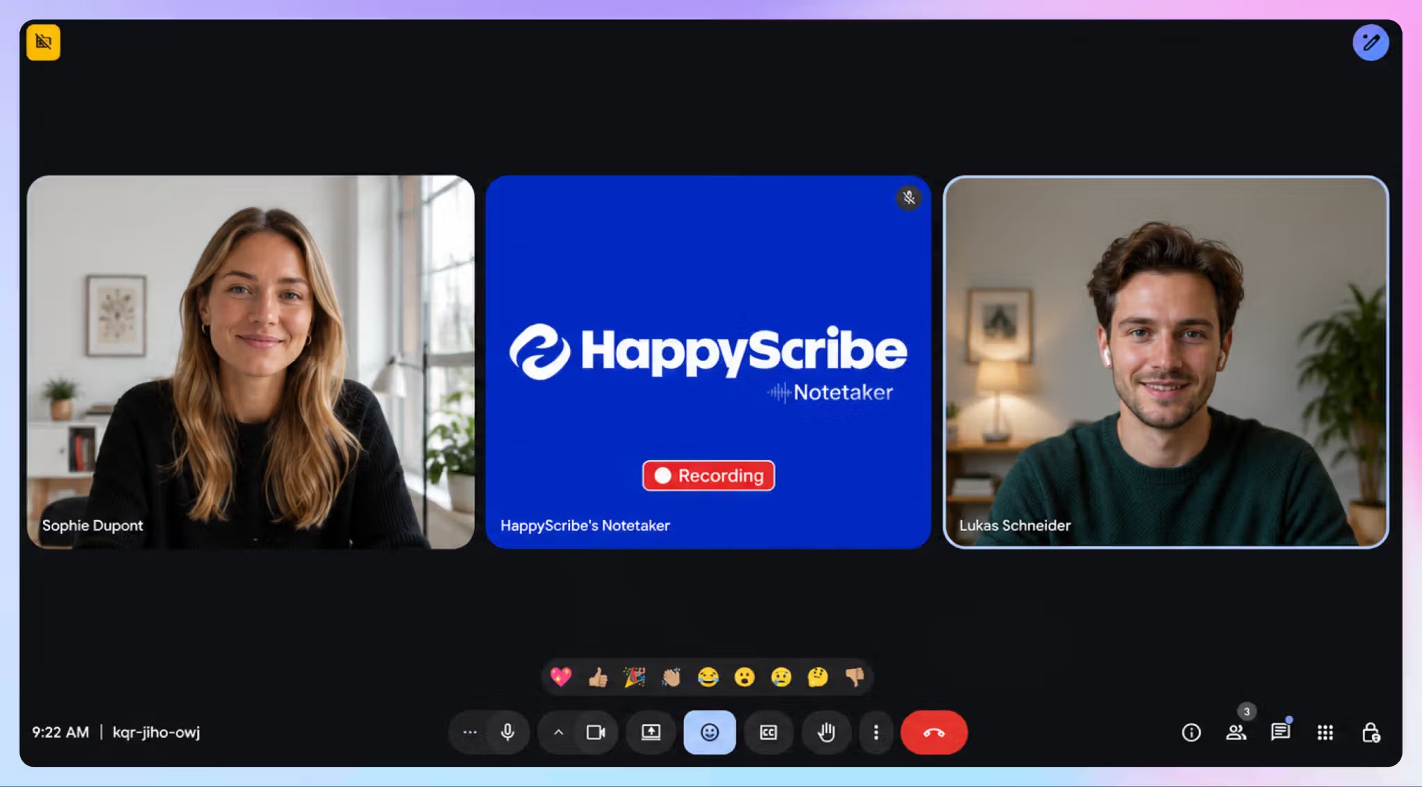 HappyScribe is the best Read AI alternative in Europe