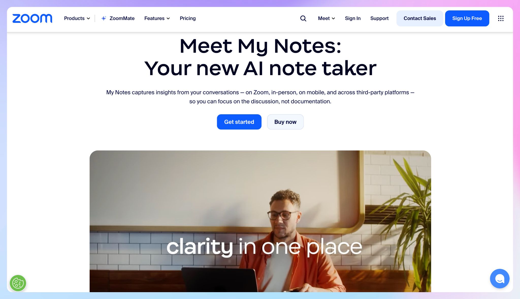 My Notes (by Zoom) - AI note taker for interviews