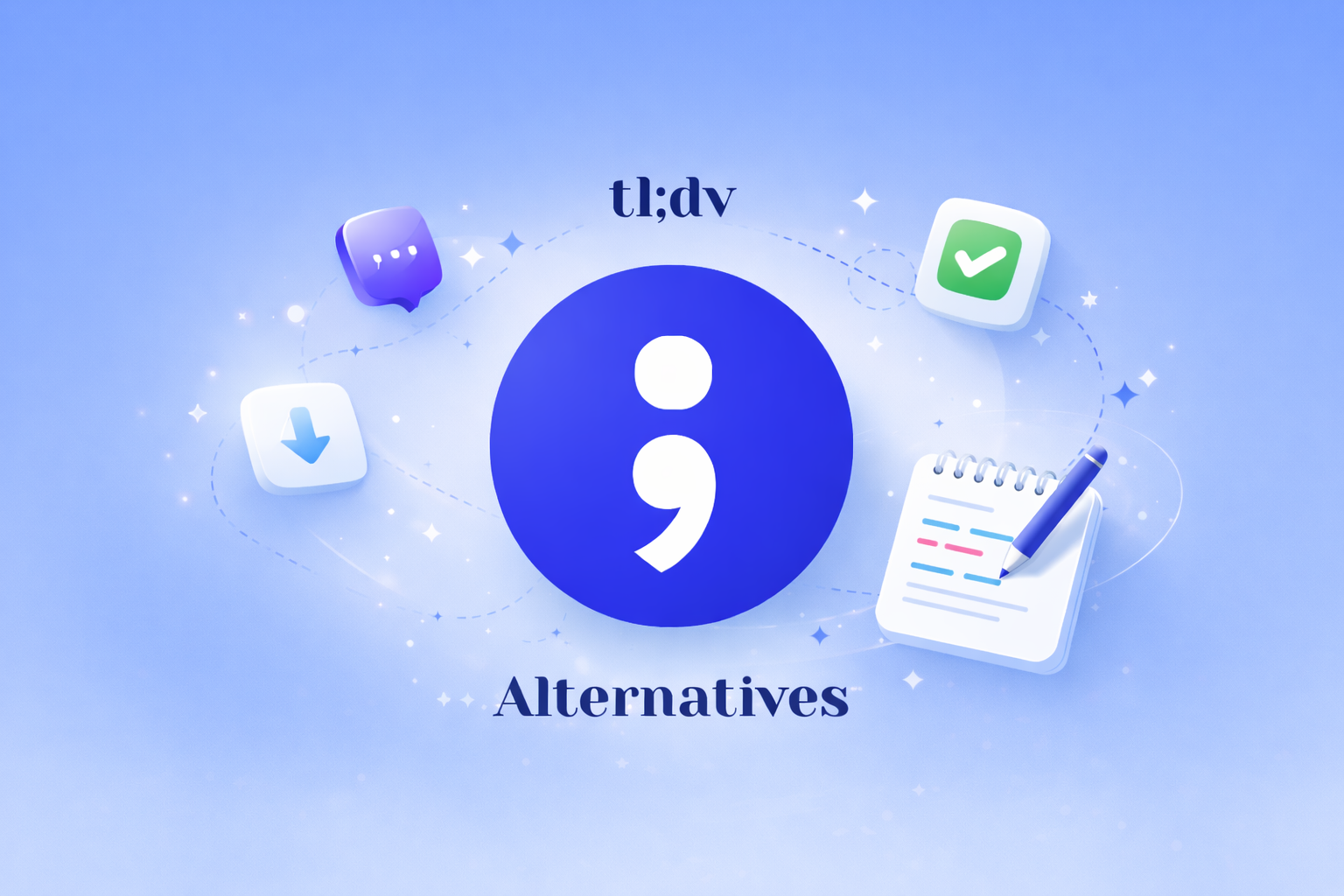 tl;dv alternatives for AI meeting notes