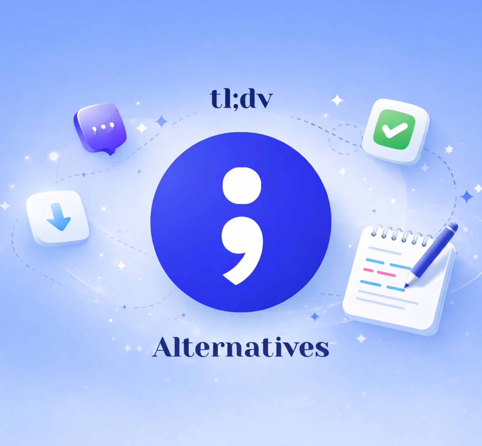 tl;dv alternatives for AI meeting notes