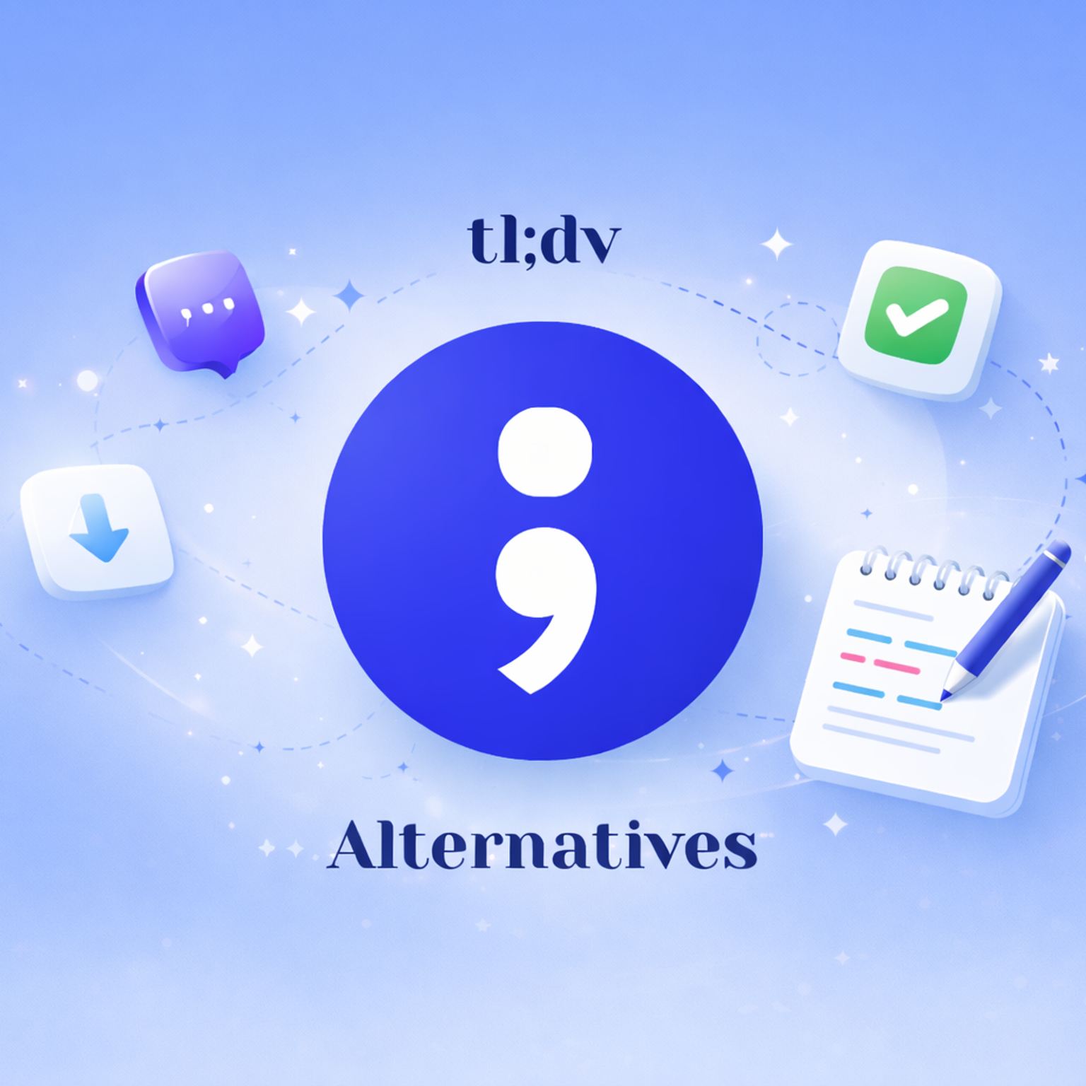 tl;dv alternatives for AI meeting notes