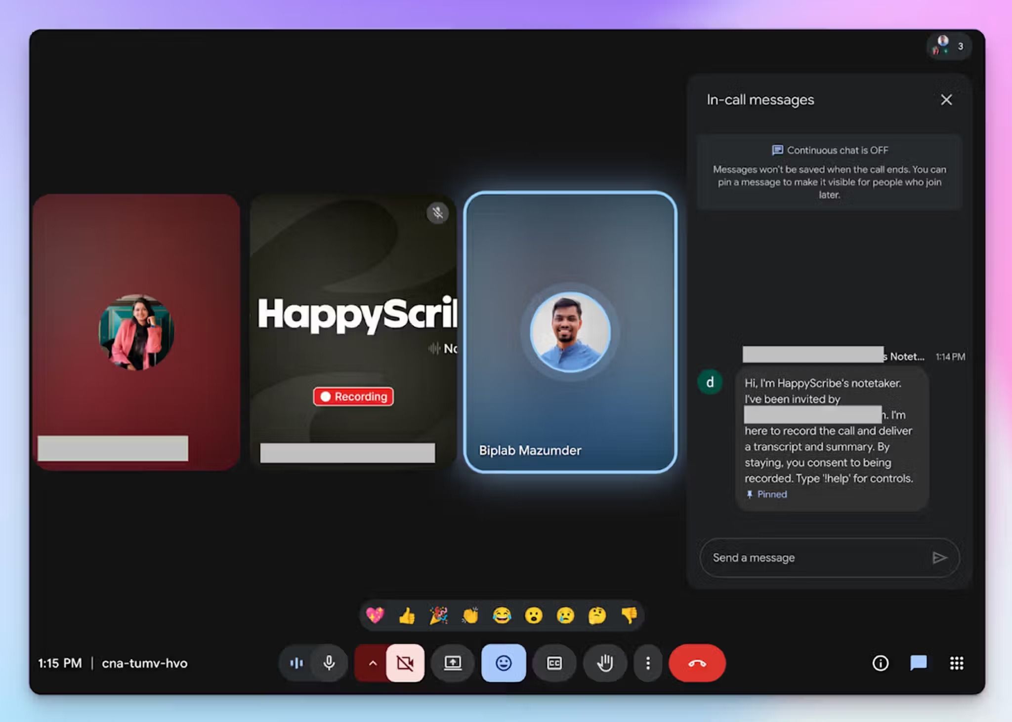 HappyScribe is the most accurate meeting note taker for multilingual teams