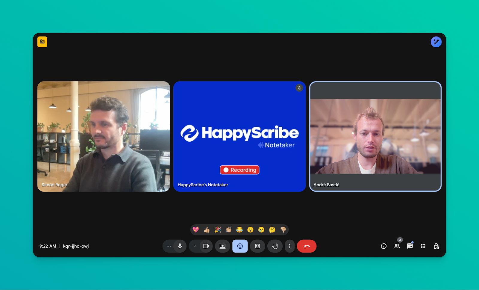 Customize HappyScribe notetaker