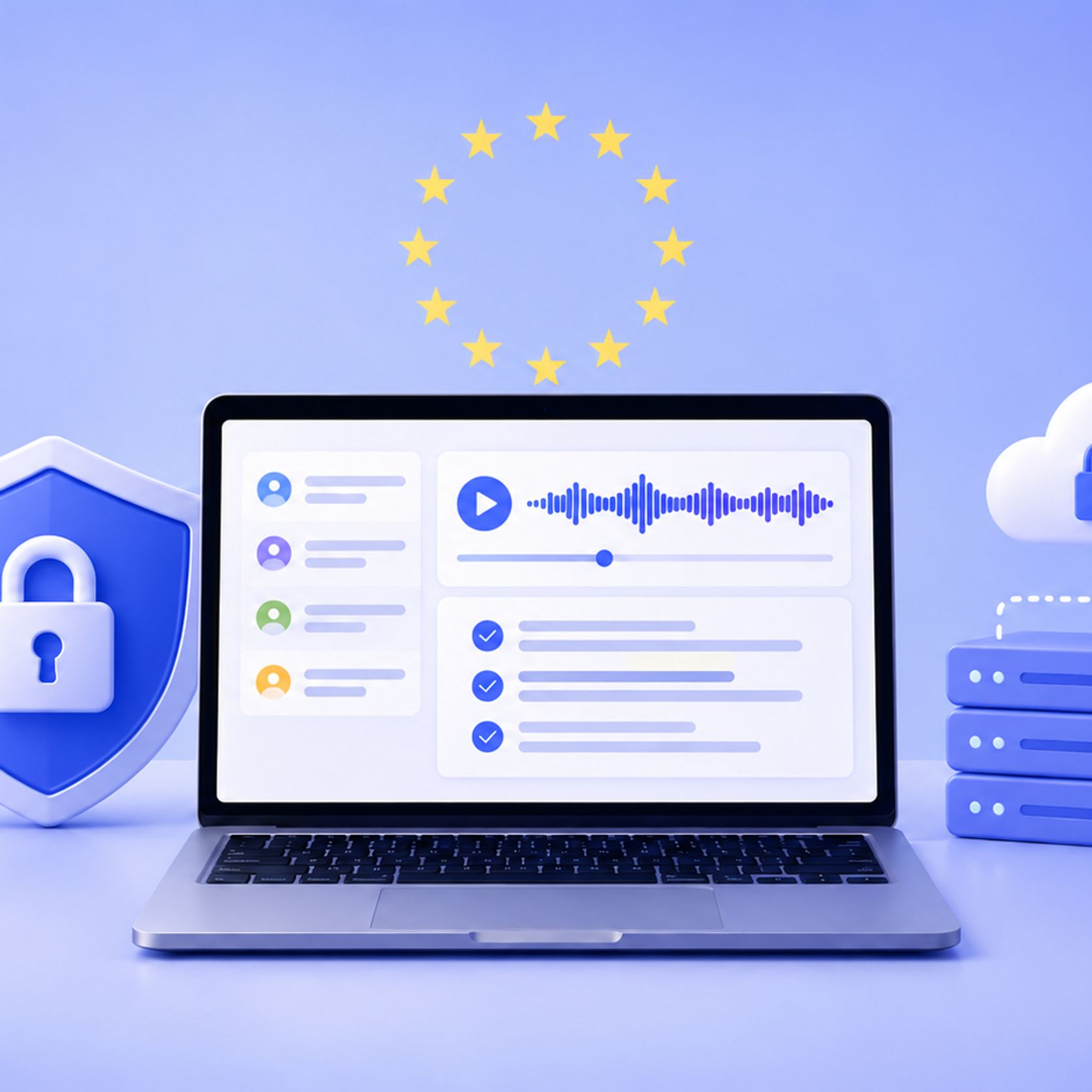 AI meeting note taker security