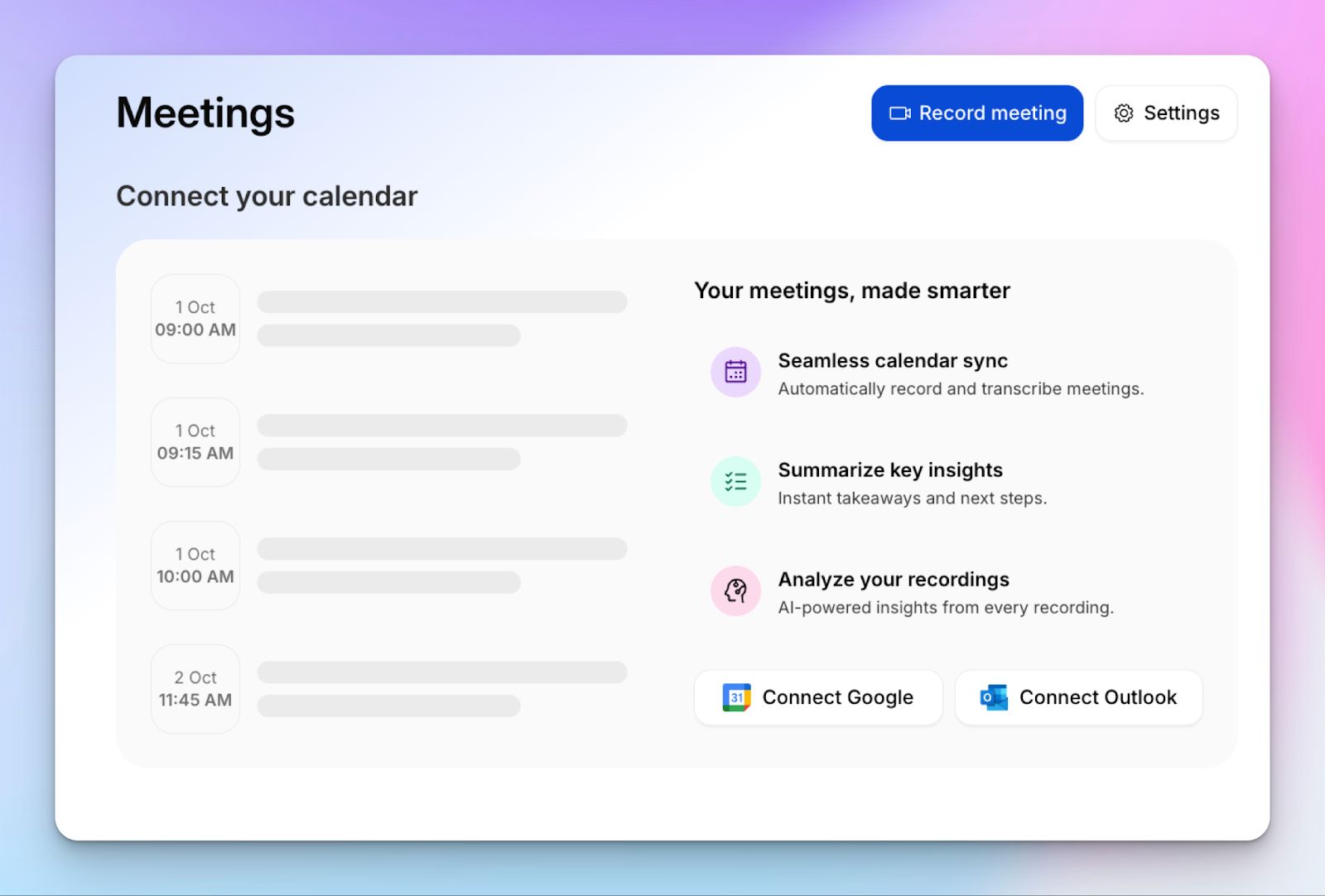 HappyScribe - best tl;dv alternative for AI note taker