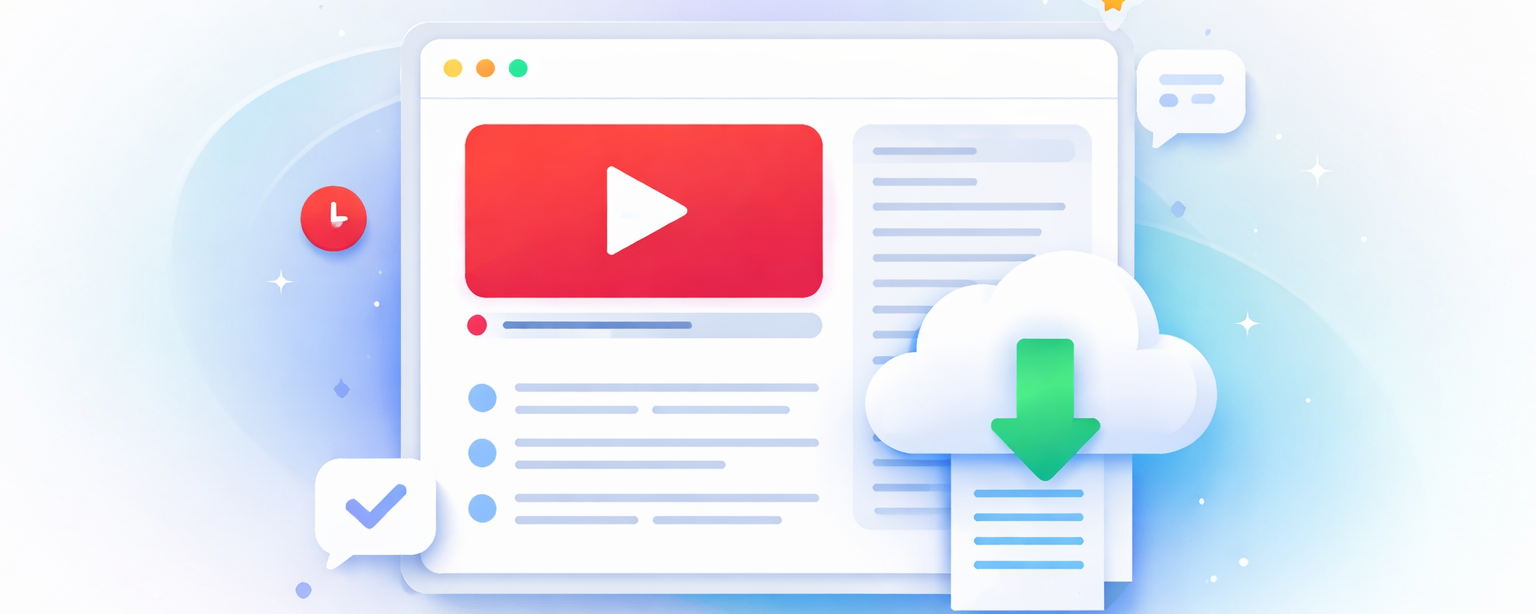 How to Download Transcript from YouTube