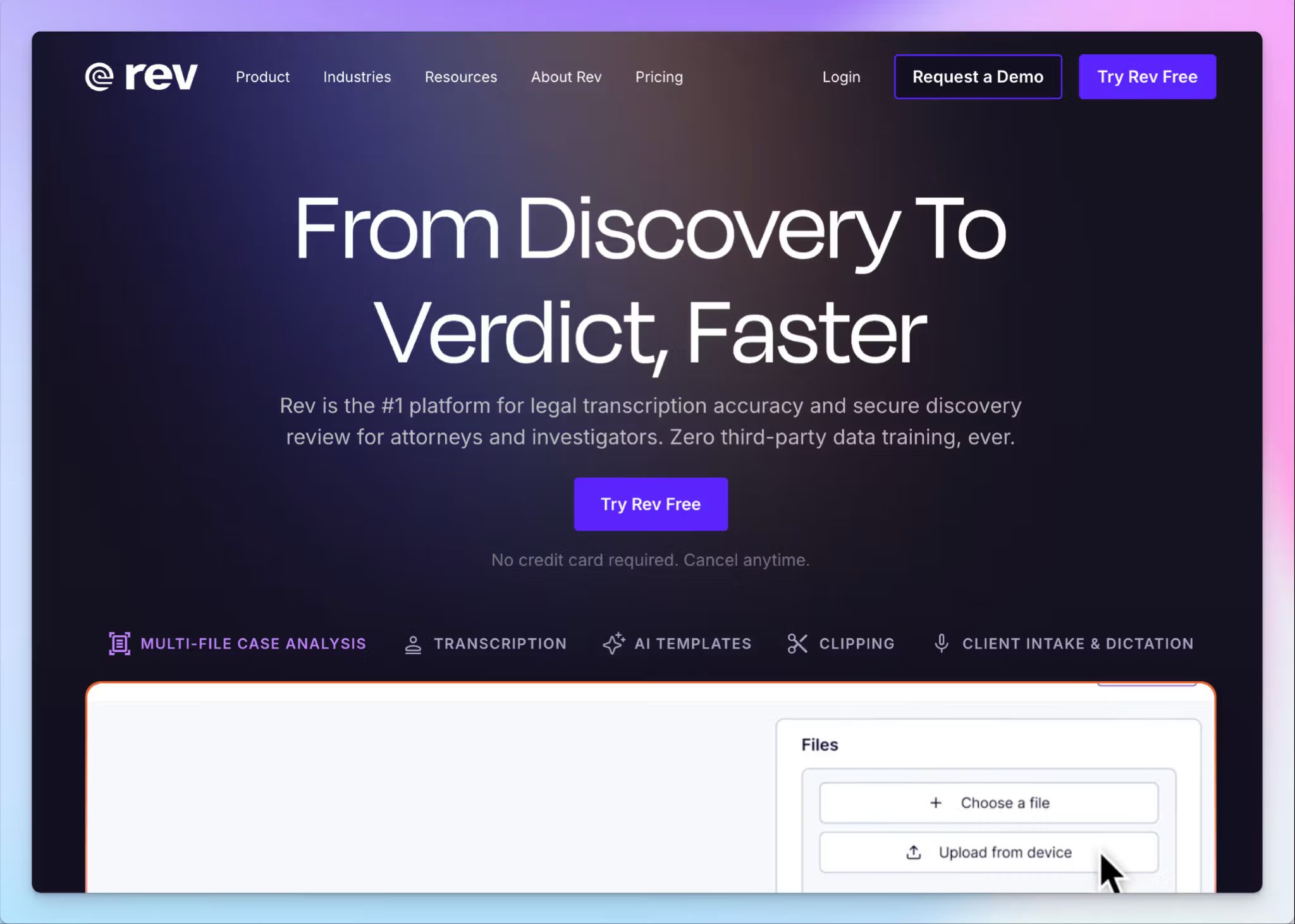 Rev helps in validating transcription accuracy in qualitative research