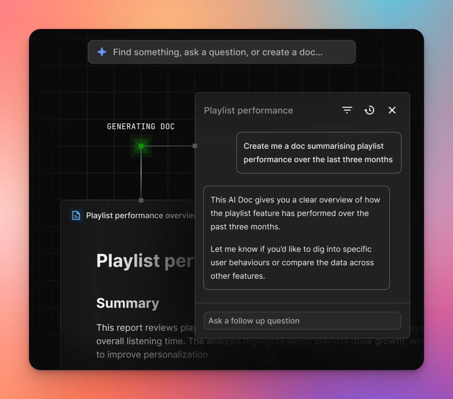 Dovetail - Best AI note taker for market research