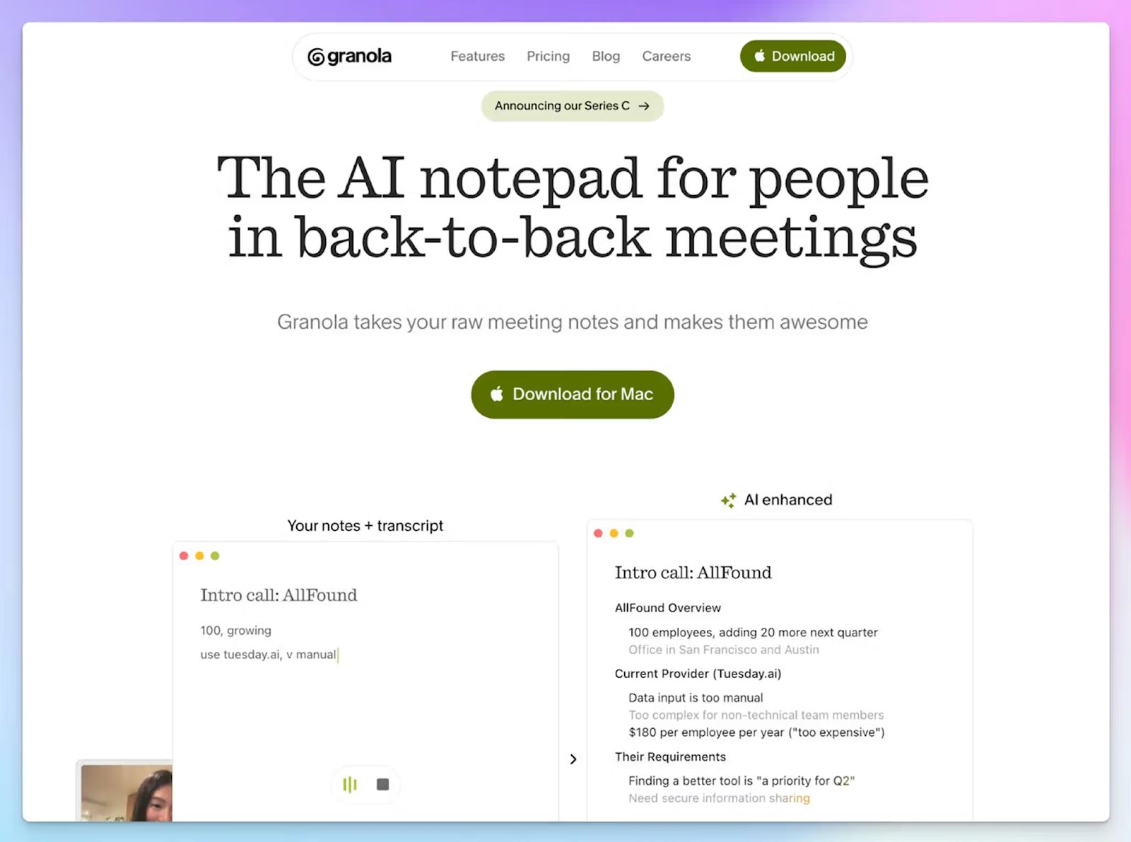 Granola AI is an AI note taker for UK users