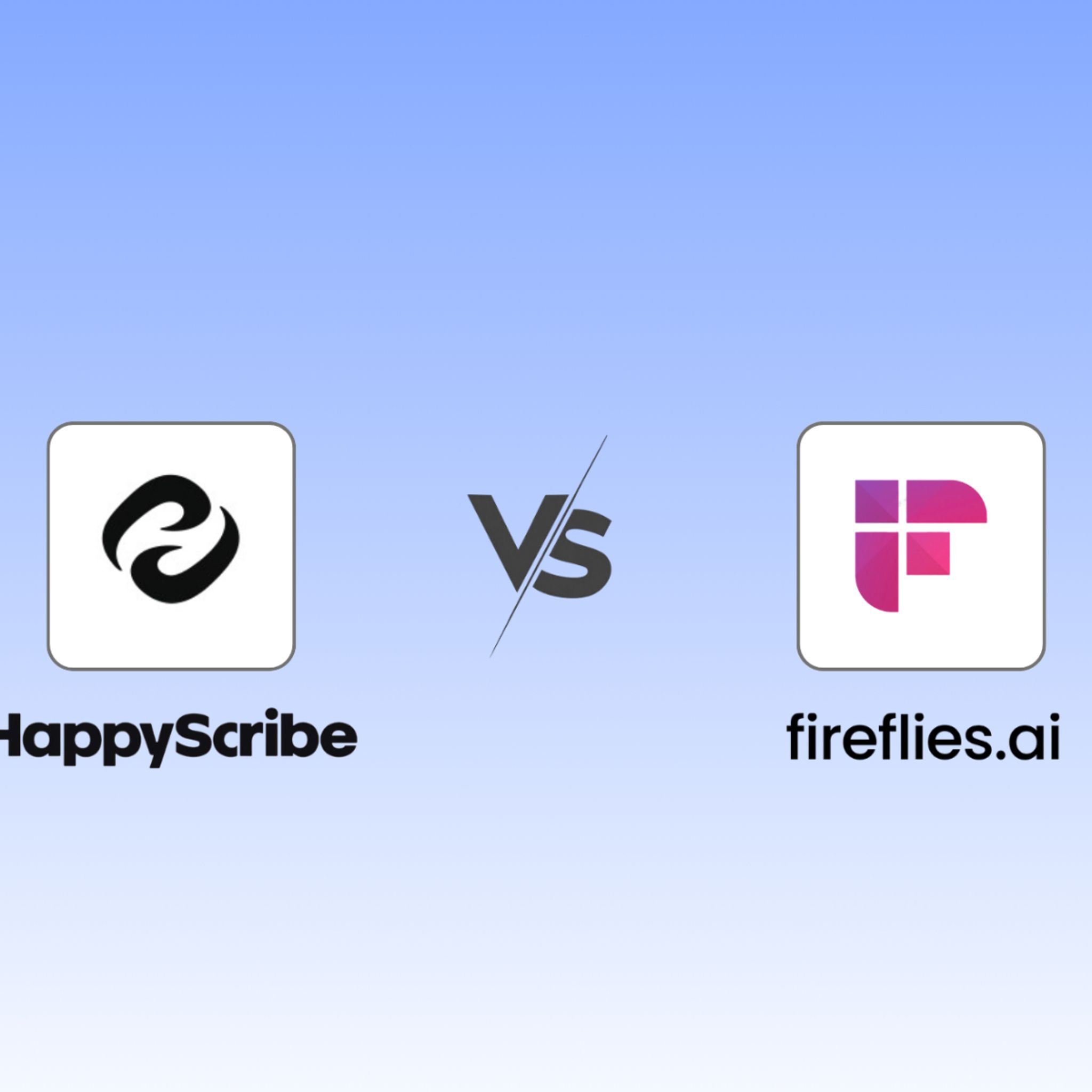 HappyScribe vs Fireflies for Fireflies alternatives