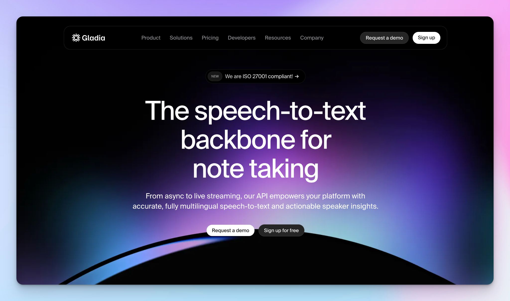 Gladia - transcription software in Europe