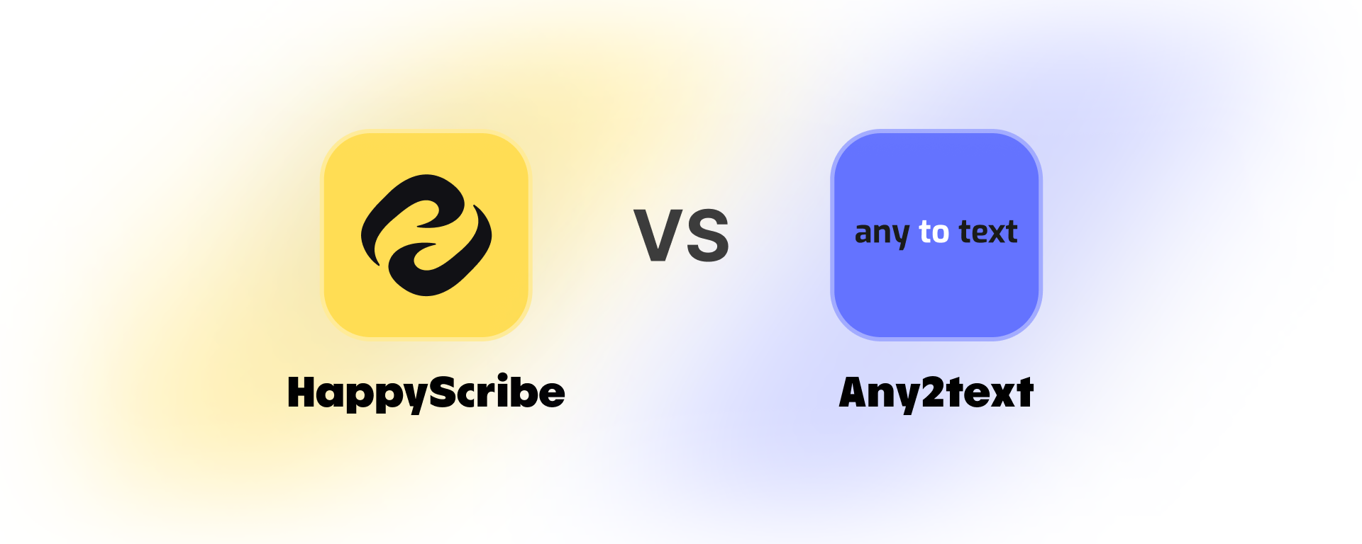 happyscribe vs any to text