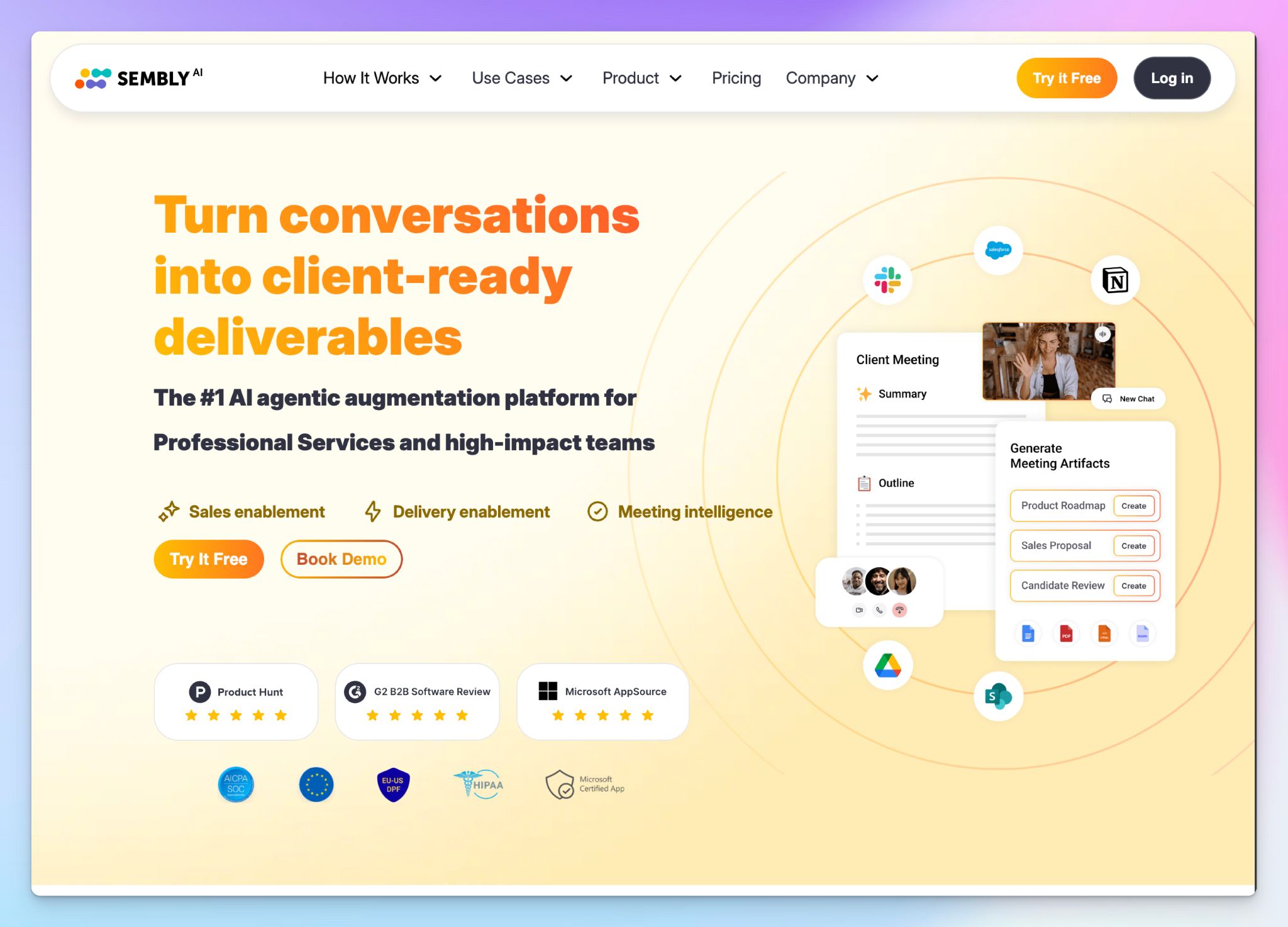 Sembly AI - Zoom AI Companion alternative for AI meeting notes
