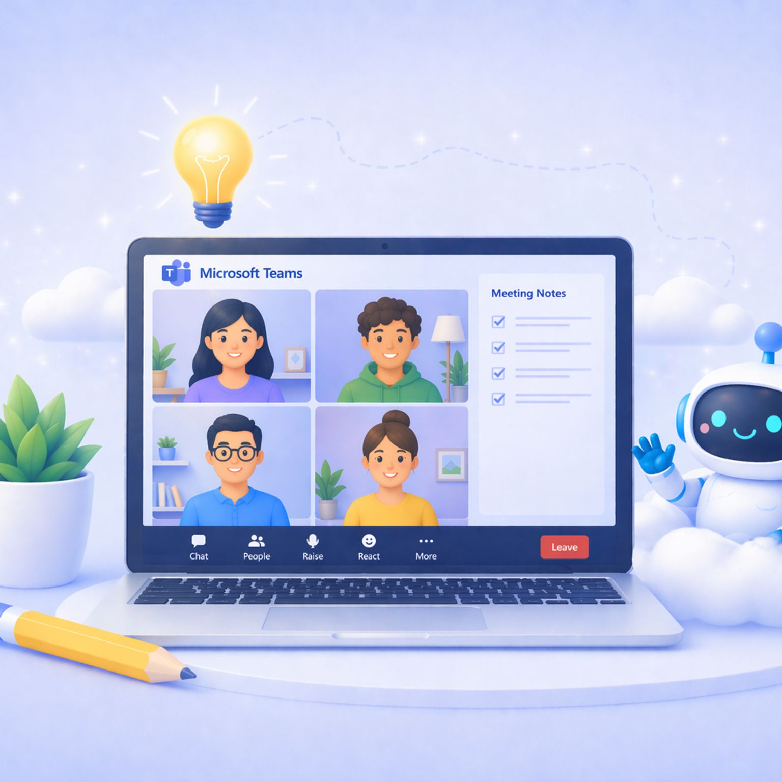 Notizen in Microsoft Teams Meetings machen