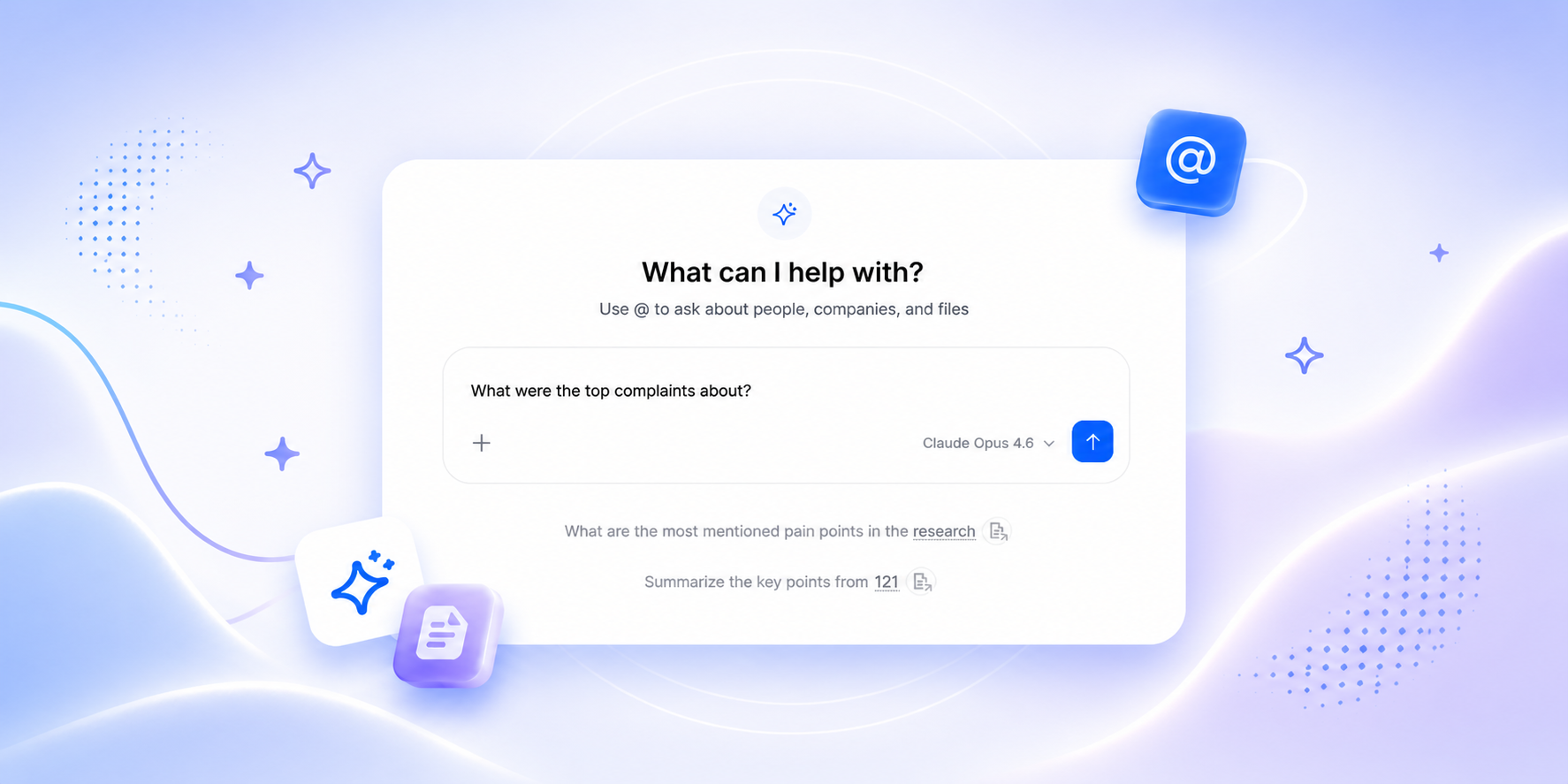 HappyScribe's AI chat
