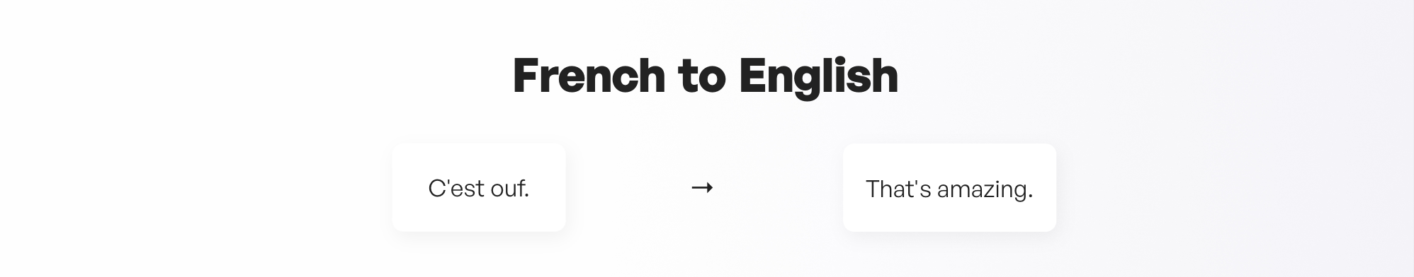 Adaptation versus Translation