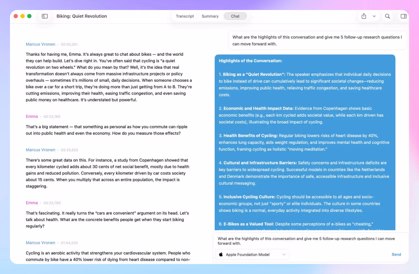 MacWhisper: free audio transcription software