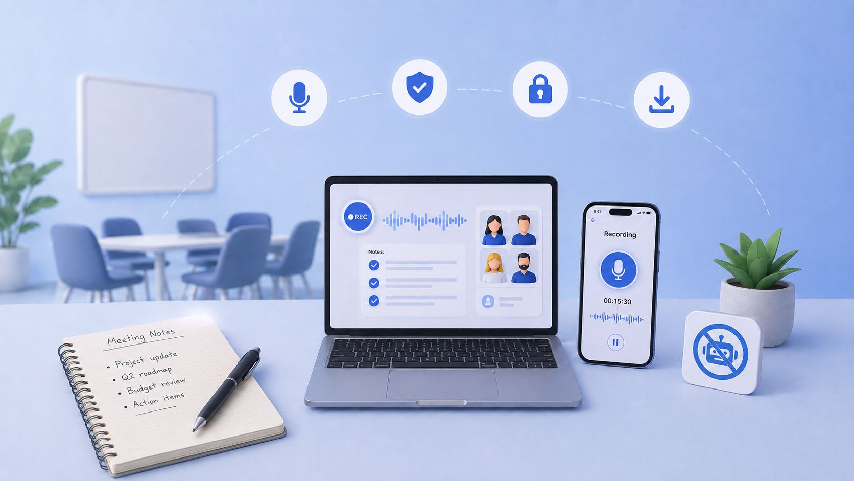 How to Record Meetings Without a Bot?