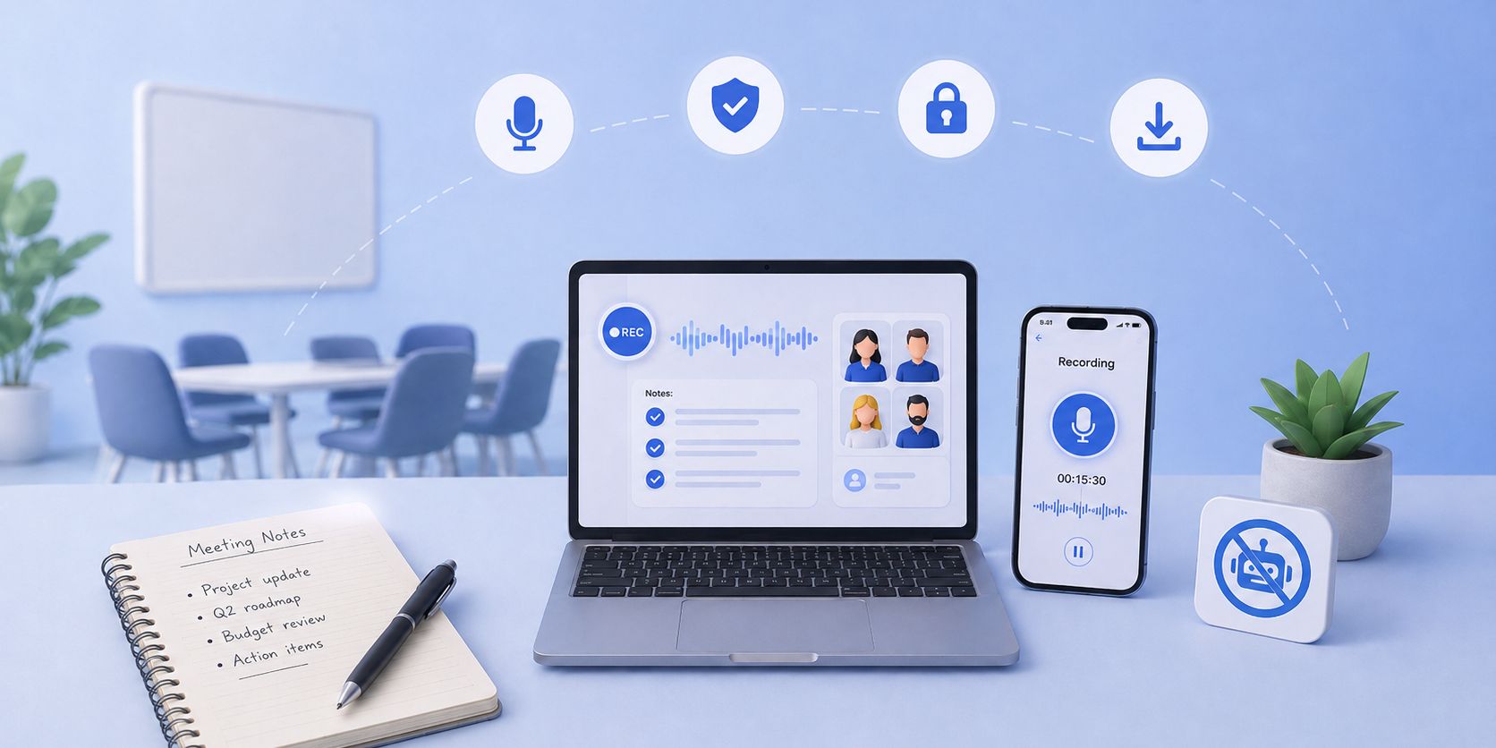 How to Record Meetings Without a Bot?