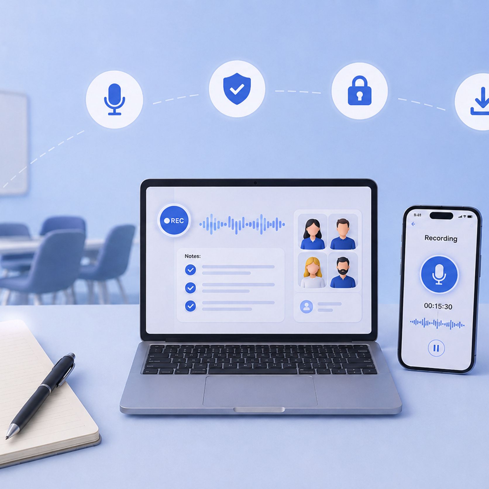 How to Record Meetings Without a Bot?