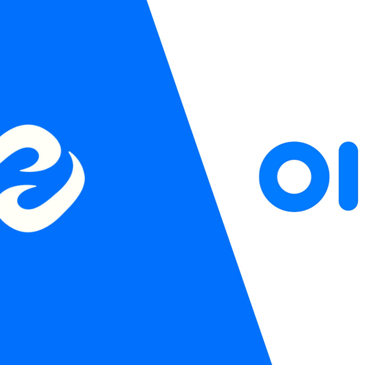 An image showing Otter AI and HappyScribe logos