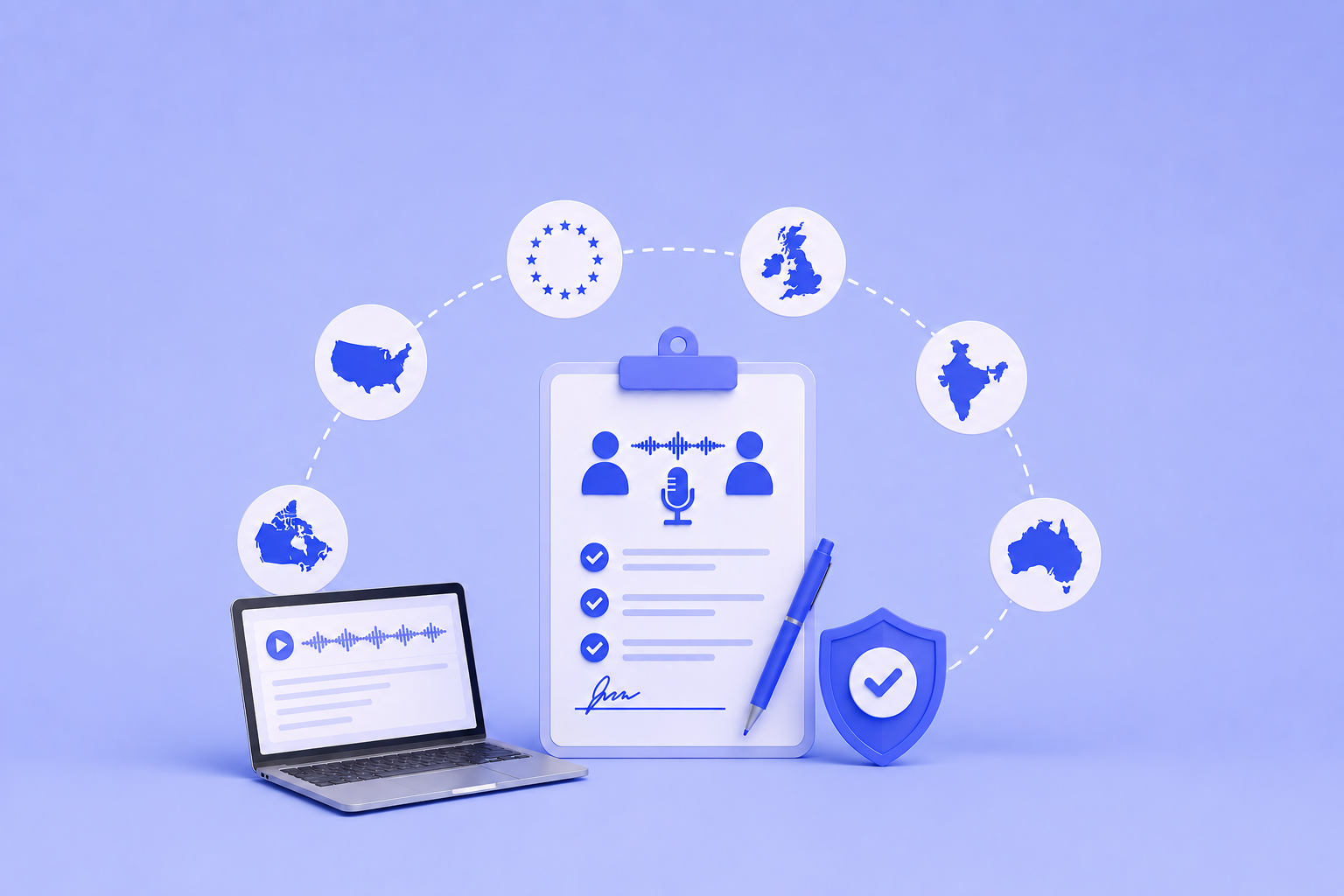 Recording and Transcribing Research Interviews: Consent Requirements Around the World 