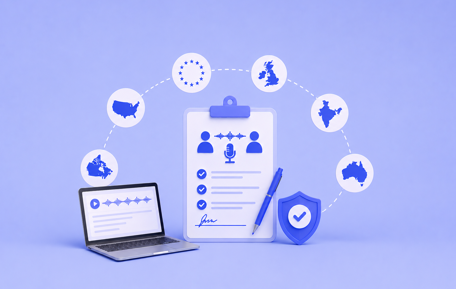 Recording and Transcribing Research Interviews: Consent Requirements Around the World