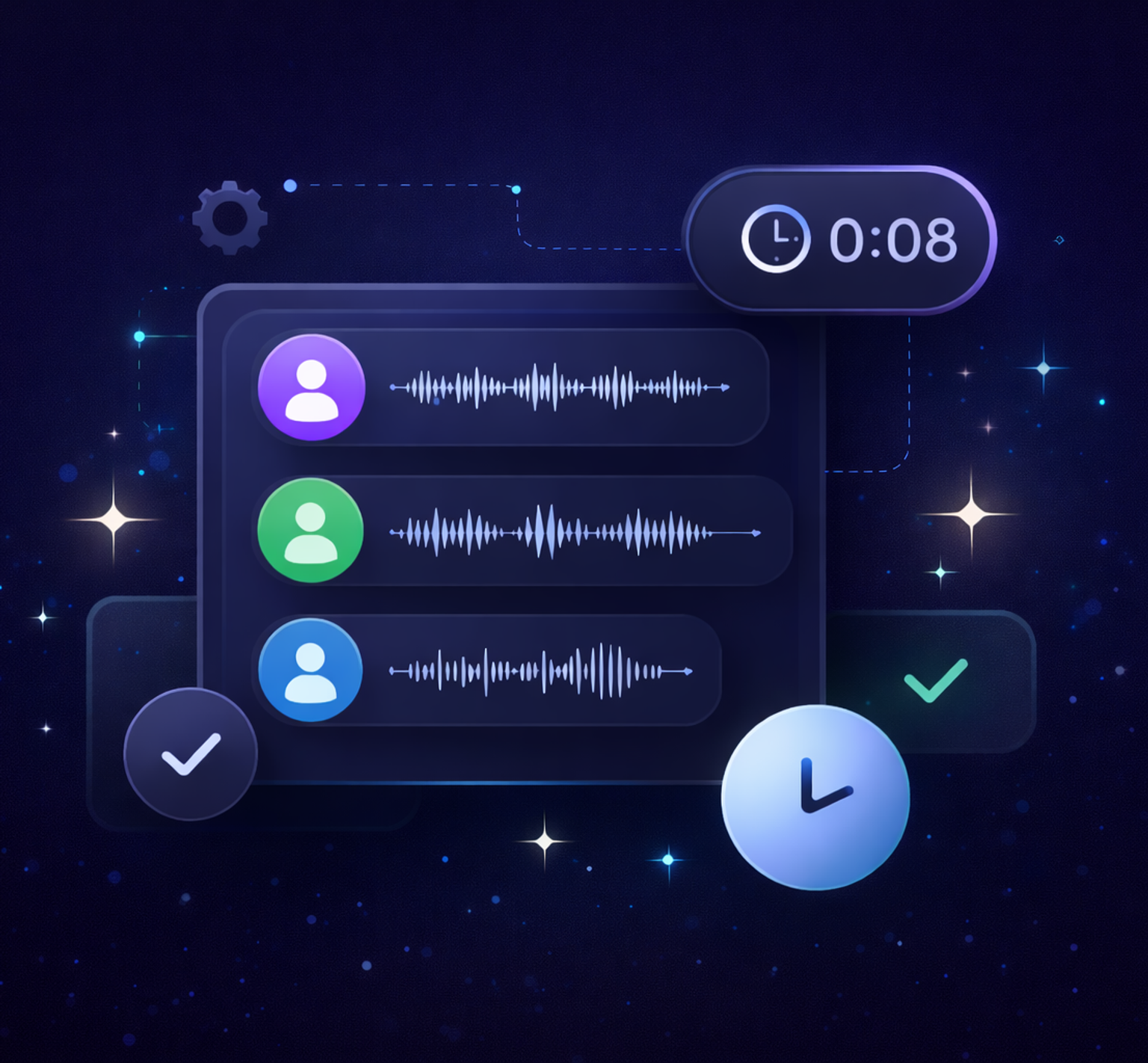 Speaker Labels and Timestamps