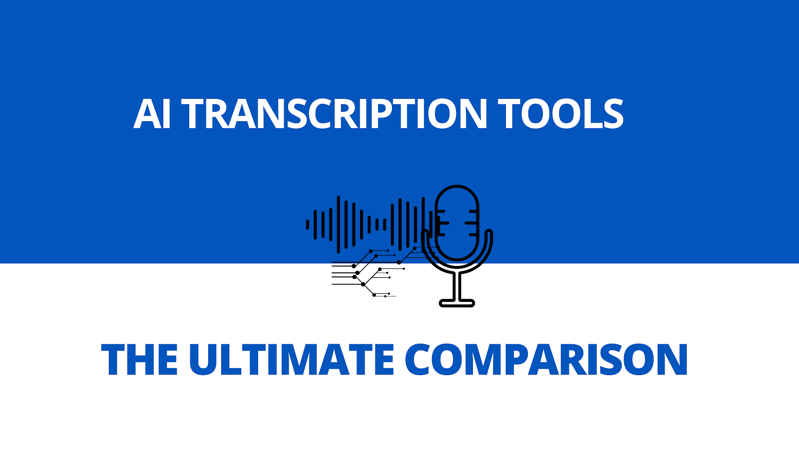 ai transcription tools comparison
