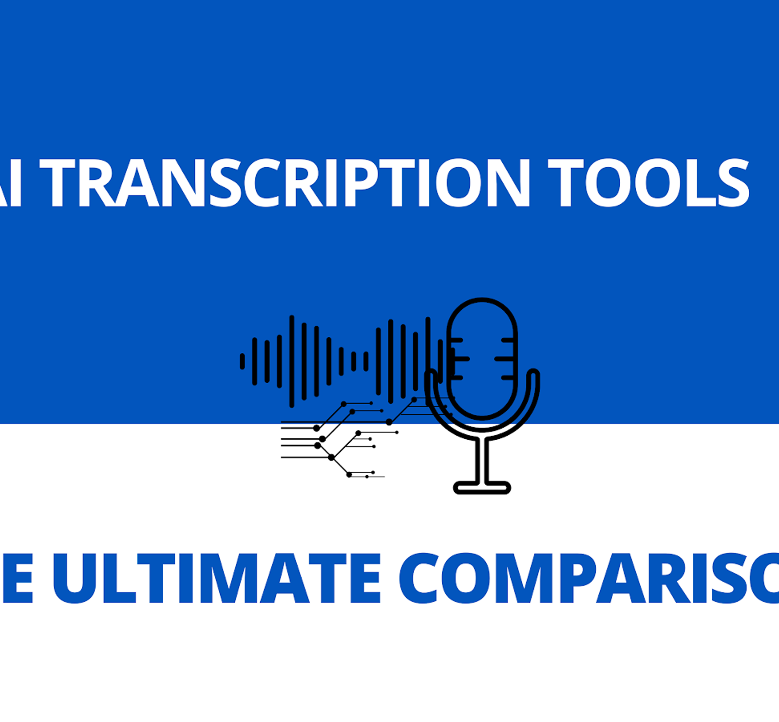 ai transcription tools comparison